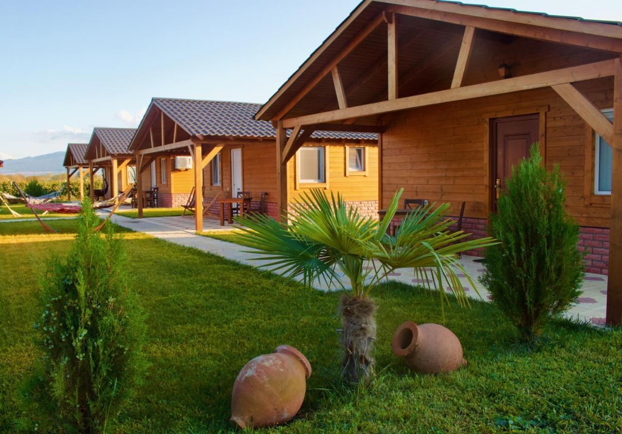 Finca Idoize Camping Hotel Akhmeta Exteriör bild