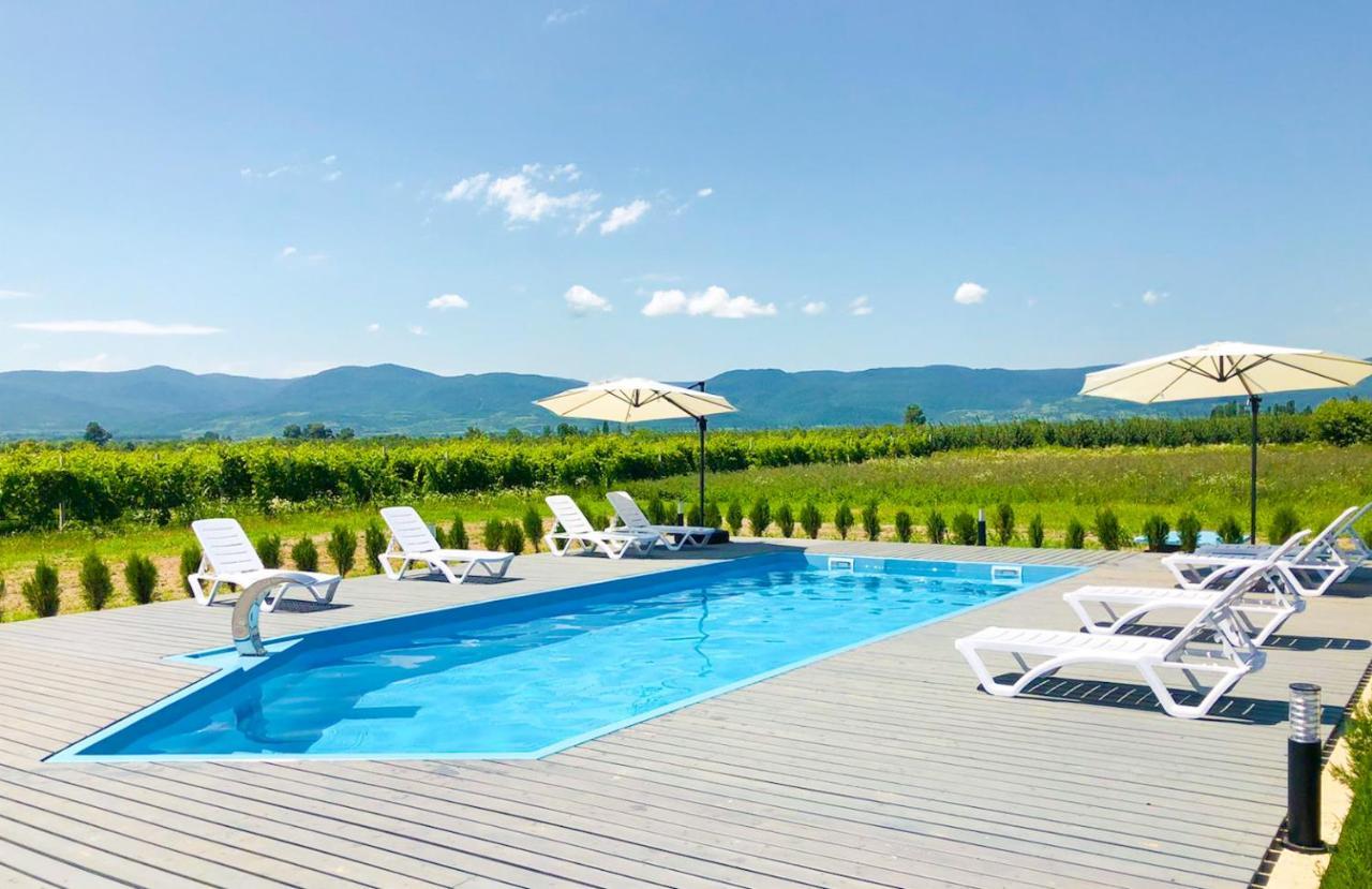 Finca Idoize Camping Hotel Akhmeta Exteriör bild